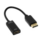 Adaptateur DisplayPort male vers HDMI femelle - HDTV 4K - Noir — ECO · Smarty Paris 18e